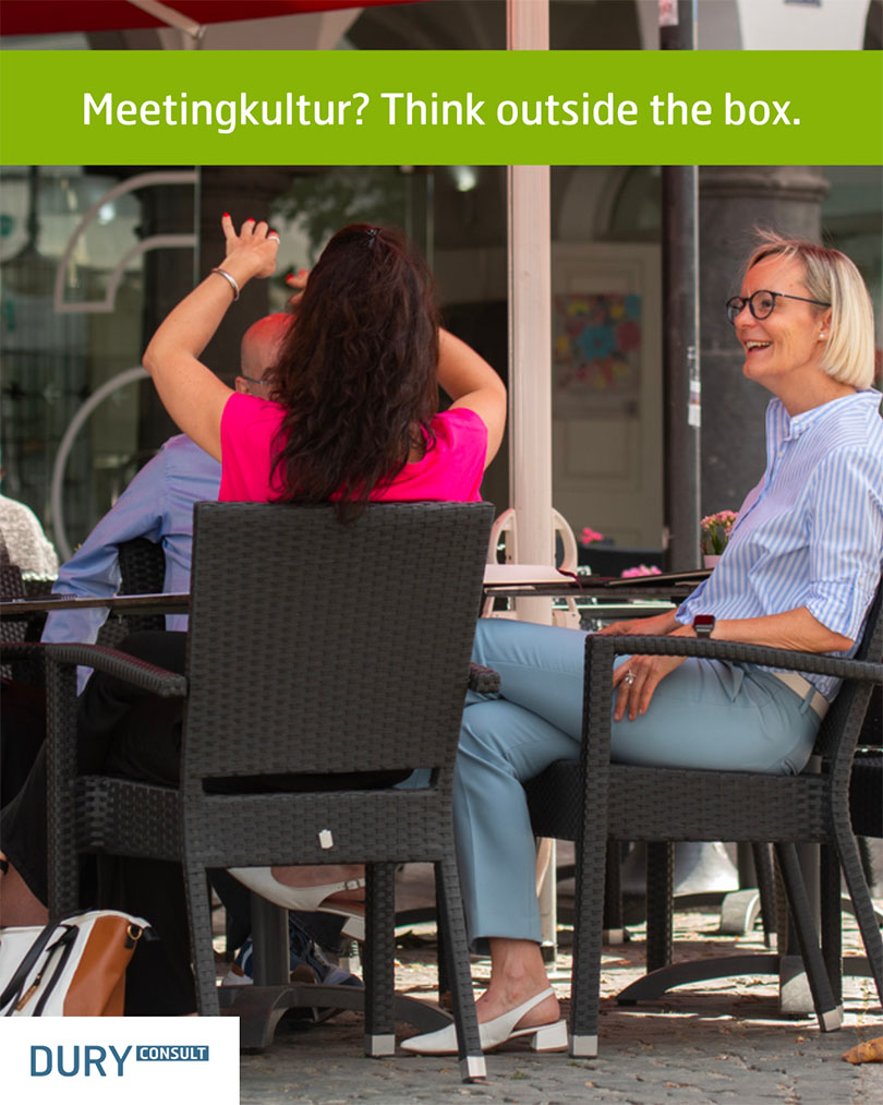 Teammeetings im Café